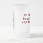 シャクナゲトレイルグラスビールスタイン フロストグラスビールジョッキ (中央)