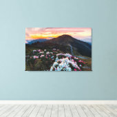 シャクナゲ咲き |多呂子国立公園 キャンバスプリント (インサイチュ (ウッドフロア))