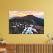 シャクナゲ咲き |多呂子国立公園 キャンバスプリント (インサイチュ (リビング))