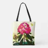 シャクナゲ美しい トートバッグ (裏面)