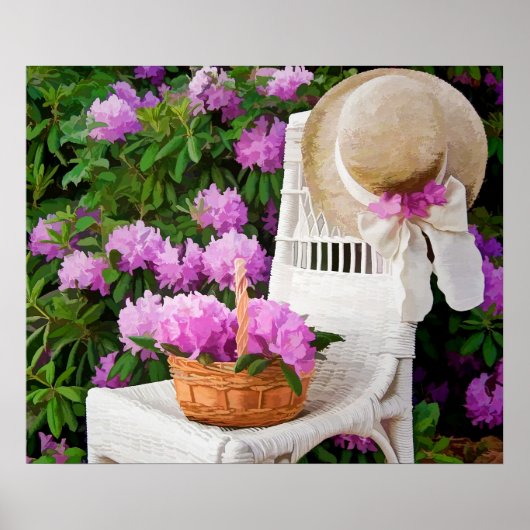 シャクナゲ美しい ポスター (正面)