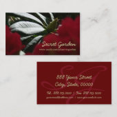 シャクナゲ花の写真 – 名刺1 名刺 (正面/裏面)