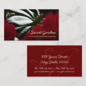 シャクナゲ花の写真 – 名刺1 名刺 (正面/裏面)