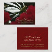 シャクナゲ花の写真 – 名刺3 名刺 (正面/裏面)