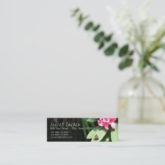 シャクナゲ2 スキニー名刺 (スタンド正面)