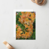 シャクナゲ ノートカード (正面/裏面インサイチュ)