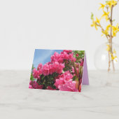 シャクナゲ-バンクーバーの紀元前にメッセージカード カード (黄色い花)