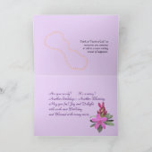 シャクナゲ&パカスタマイズールズ – 任意の大事な行事 カード (内部)