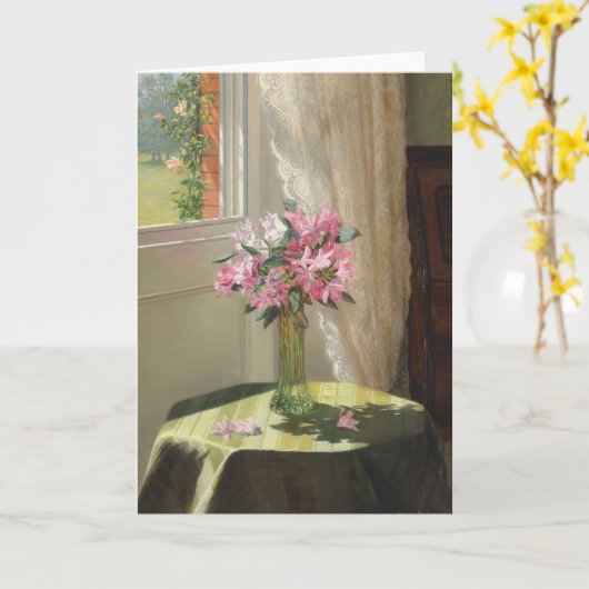 シャクナゲ | Jessica Hayllar カード (黄色い花)