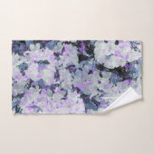 *~*シャクナデ素朴ンドロンフラワーズホワイト赤面 バスタオルセット (ハンドタオル)