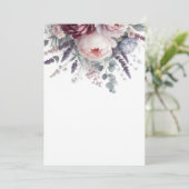 シャクヤクとラベンダー 招待状 (スタンド正面)