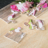 シャクヤクのパズル8x10" 110部分 ジグソーパズル (側面)