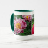 シャクヤクのマグ マグカップ (正面左)