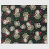 シャクヤクの包装紙 ラッピングペーパー (フラット)