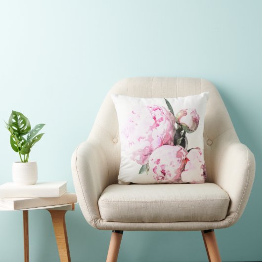 シャクヤクの枕 クッション (椅子)