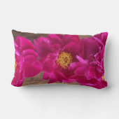 シャクヤクの枕 ランバークッション (裏面)