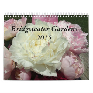 シャクヤクの花のカレンダー2015年 カレンダー
