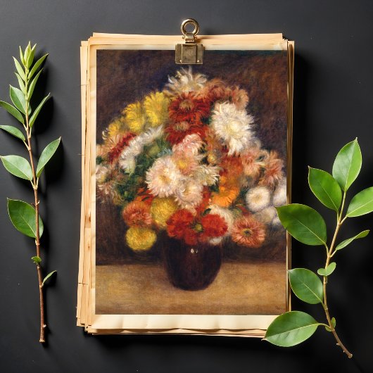 シャクヤクの花束 ルノワール 薄葉紙