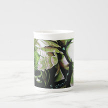 "シャクヤク乗車"の罰金の磁器のマグ