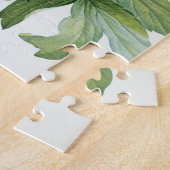 シャクヤク1799年(色の点刻法のプリント) ジグソーパズル (側面)