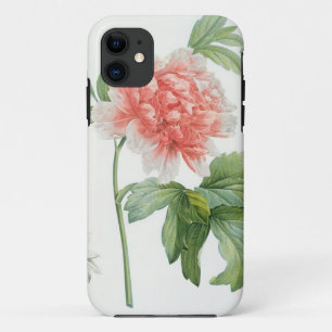 シャクヤク1799年(色の点刻法のプリント) iPhone 11 ケース