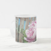 シャクヤク3のマグ フロストグラスマグカップ (正面左)