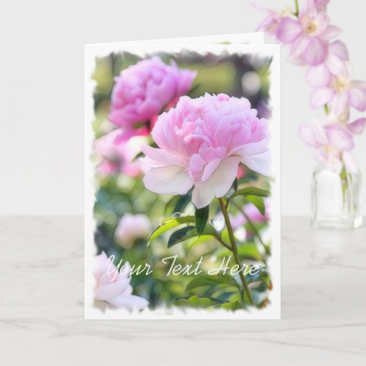 シャクヤク カード (蘭)