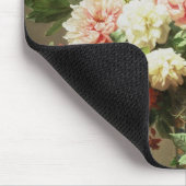 シャクヤク、ケシおよびバラ1849年 マウスパッド (コーナー)