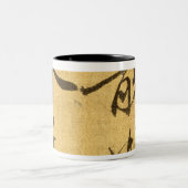 シャクヤク ツートーンマグカップ (中央)