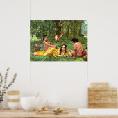 シャクンタラパトレーカーナバイラジャラヴィヴァルマ ポスター (キッチン)