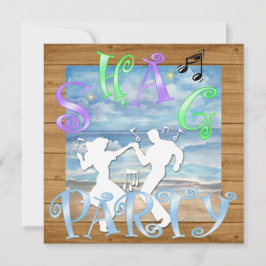 シャグダンスパーティの招待状 招待状