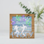 シャグダンスパーティの招待状 招待状 (スタンド正面)