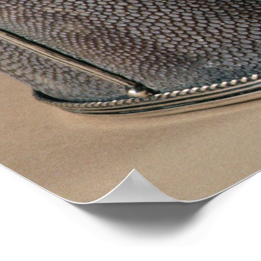 シャグレンの側面を持つシガレットボックス, 1928 ポスター (角)