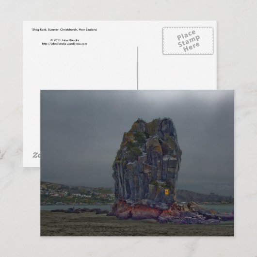 シャグロック ポストカード (正面/裏面)