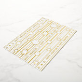 シャグ サメアッハ 幸せなハヌカ祭り 箔シーズンカード (回転した状態)