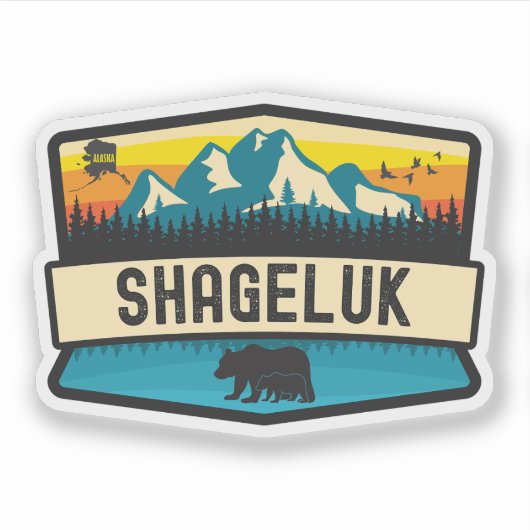 シャゲラック, アラスカ州 シール (正面)