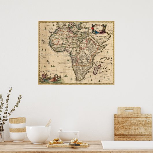 シャゲンアフリカ ポスター (キッチン)