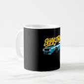 シャコタン競走 コーヒーマグカップ (正面左)