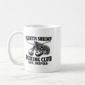 シャコボクシング エンドウ シャコ コーヒーマグカップ (左)