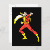 シャザムは戦う準備ができている ポストカード (正面/裏面)