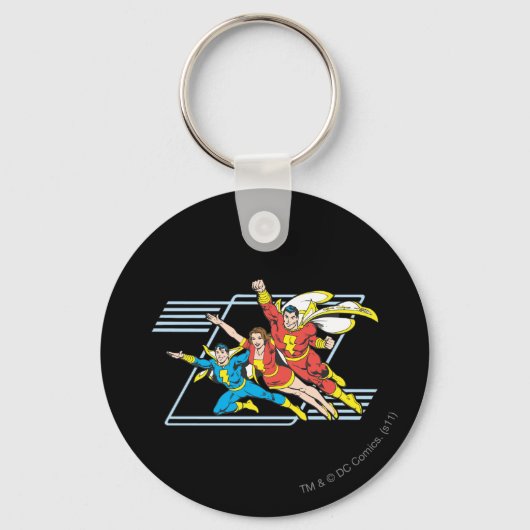 シャザムファミリー キーホルダー (正面)