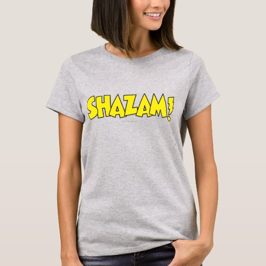 シャザムロゴ黄 Tシャツ (正面)