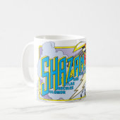 シャザム頭字語2 コーヒーマグカップ (正面左)