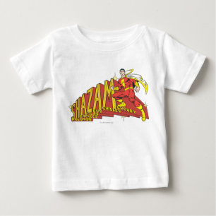 シャザム頭字語 ベビーTシャツ