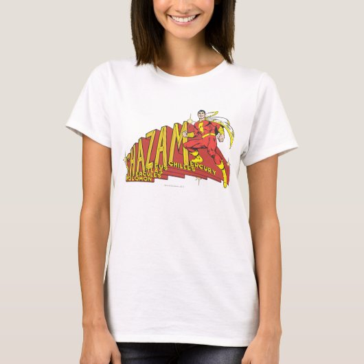 シャザム頭字語 Tシャツ (正面)