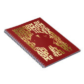 シャザム! |アビリティ・ゴールデン・タイポグラフィ・グラフィック ノートブック (右側)