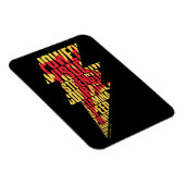 シャザム！ |シャザムアビリティ稲妻グラフィック マグネット (右側)