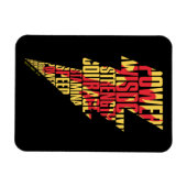 シャザム！ |シャザムアビリティ稲妻グラフィック マグネット (横)