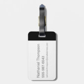 シャザム！ |シャザムサンセットシルエット ラゲッジタグ (裏面縦)