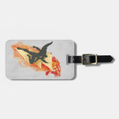 シャザム！ |シャザムタイガー&稲妻グラフィック ラゲッジタグ (正面横)